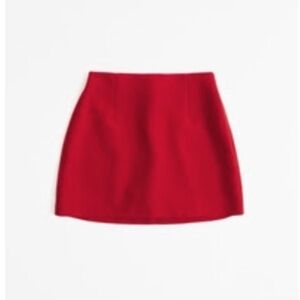 Abercrombie & Fitch Menswear Mini Skort in Red